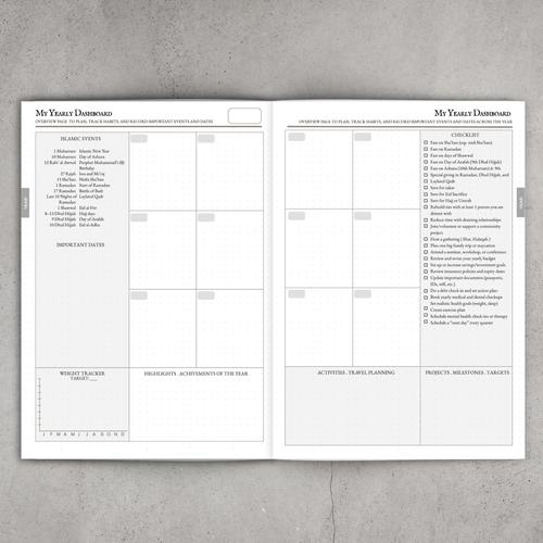 Finite Daily Planner