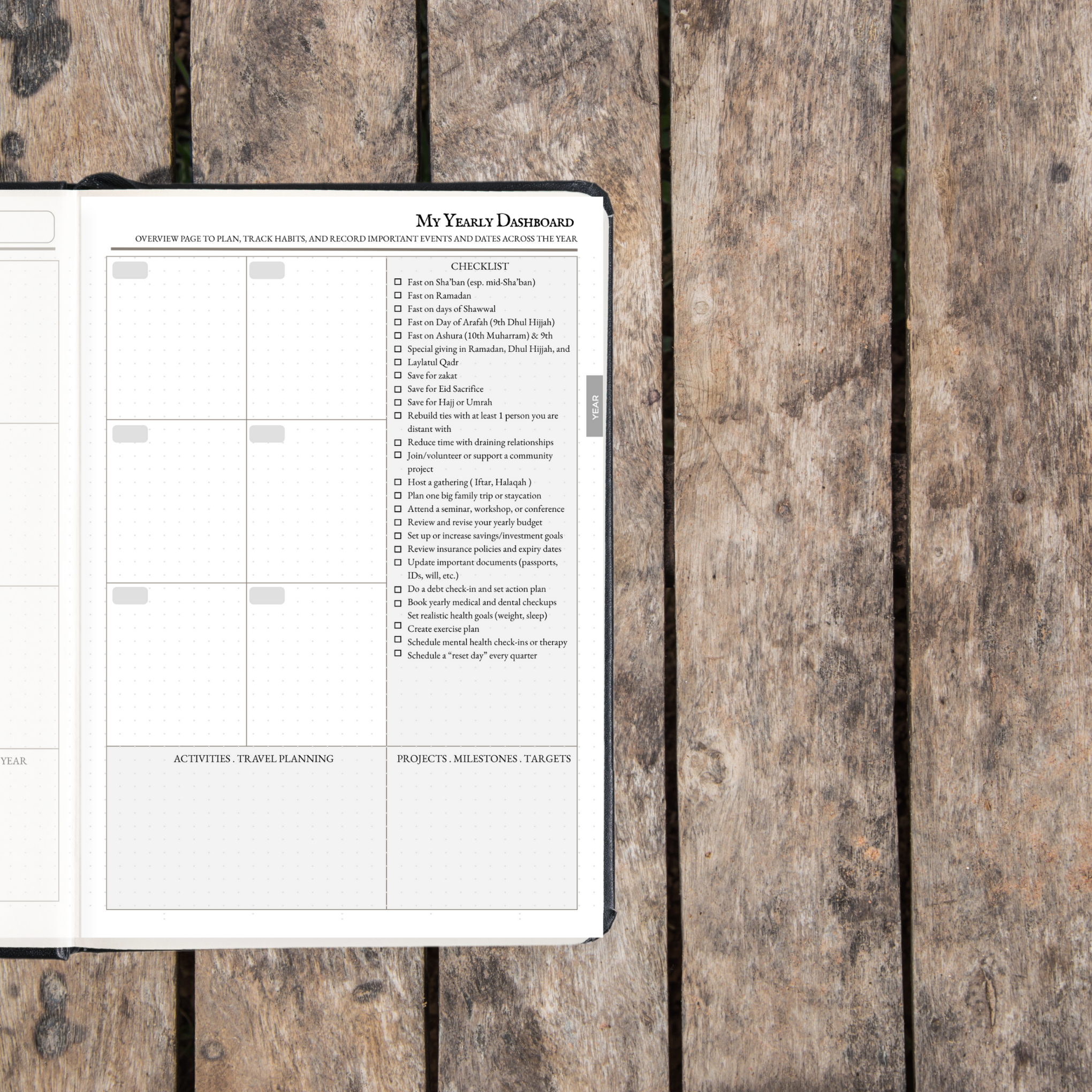 Finite Daily Planner