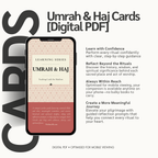 Umrah & Haj Cards [Digital PDF]