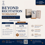 Beyond Recitation Workshop