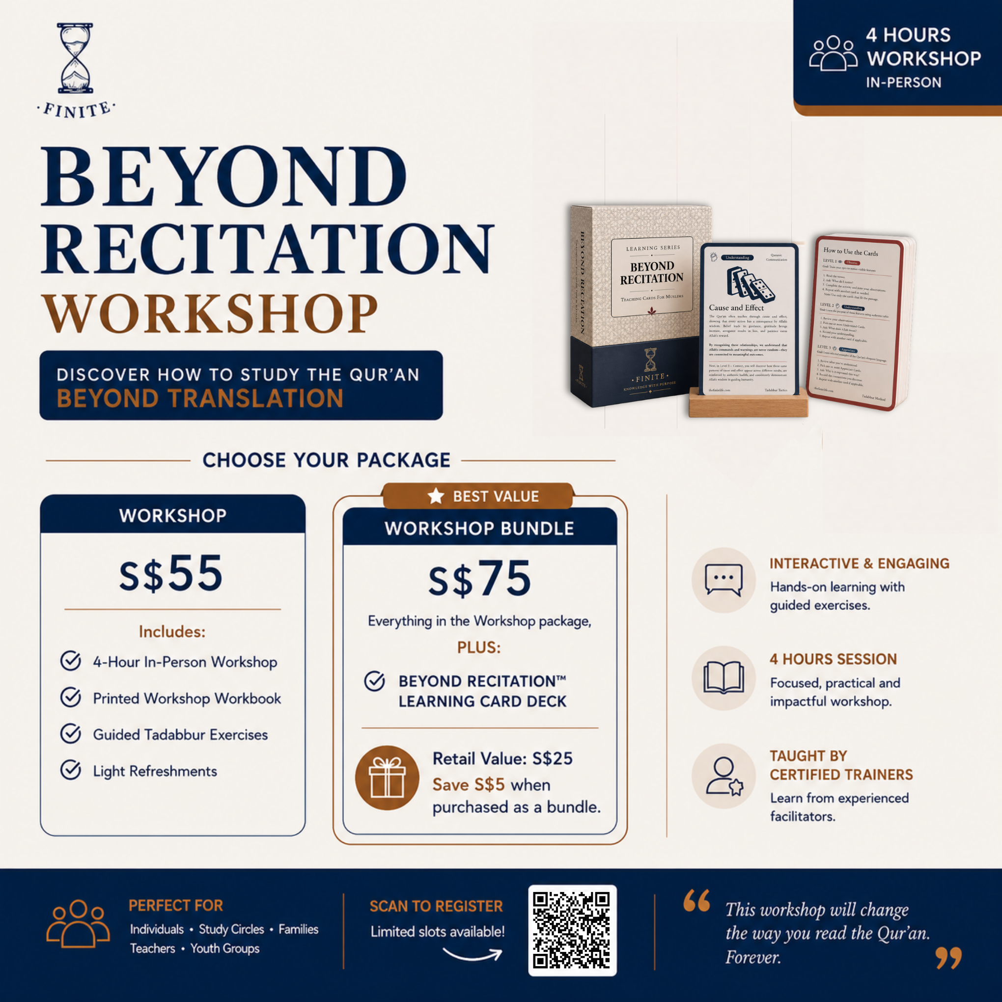 Beyond Recitation Workshop